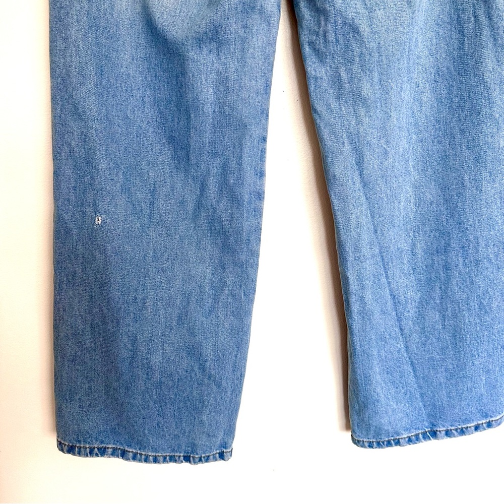 Telepatia Cherry Pocket Classic Denim Wide Leg Jeans Size 9/29 - Picture 7 of 12